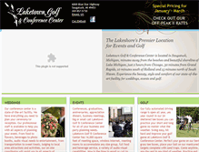 Tablet Screenshot of laketown-center.com